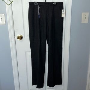Gap Women’s Black Stretch Dress Slacks 58% Wool Sz 8R NWT